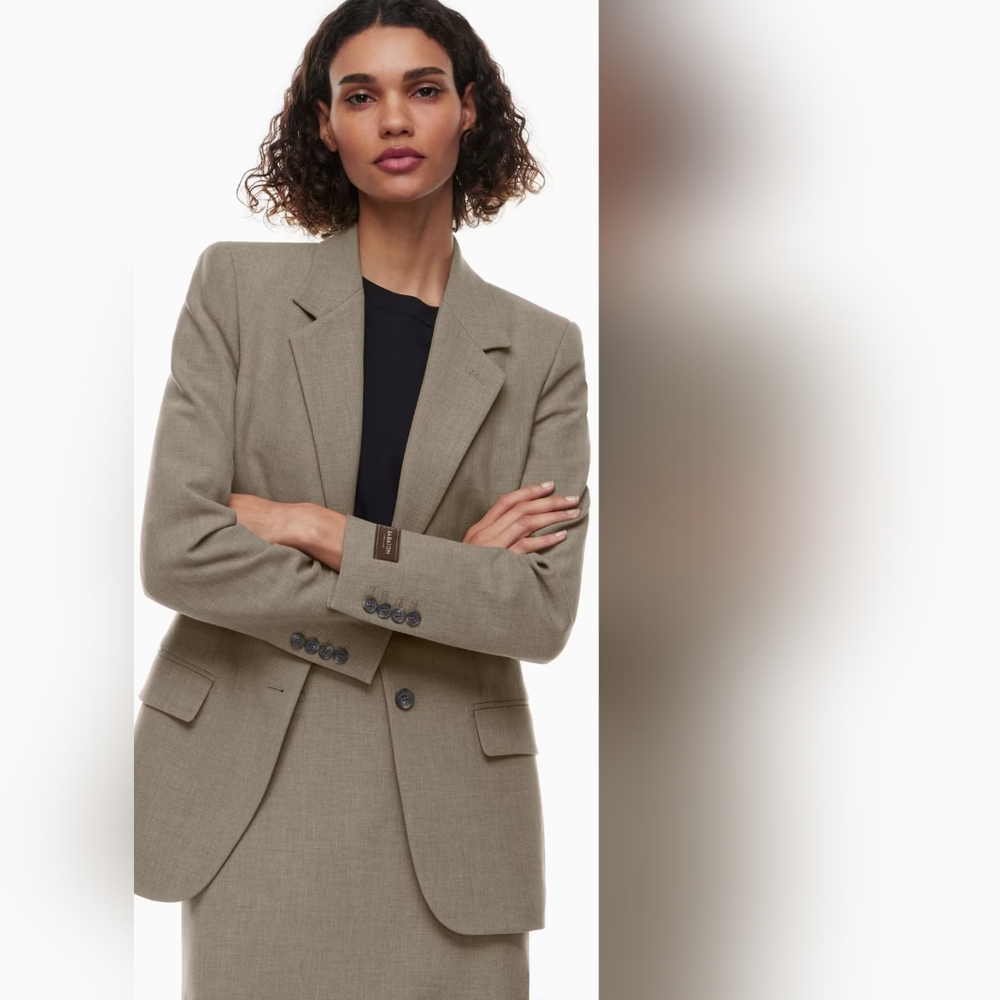 Aritzia Tan Blazer